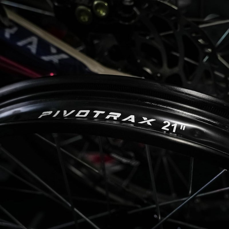 PIVOTRAX Motorcycle Rim Strip (2 Pack) – Durable Rubber Rim Tape with Valve Stem Hole, Tube Protection - Image 2